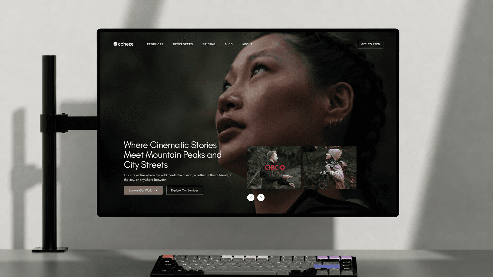 Alpenglow Media website preview