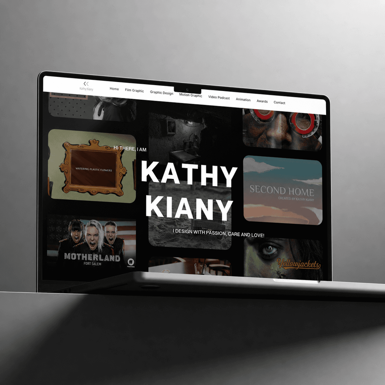 Kathy Kiany - Animation & Design website preview