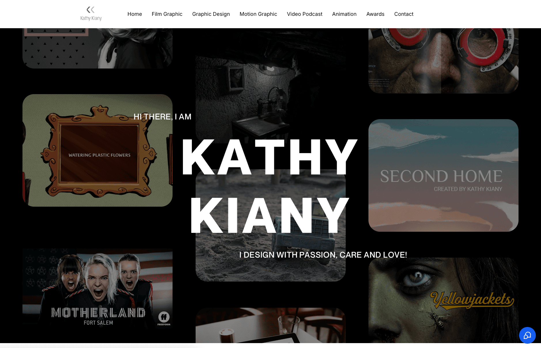Kathy Kiany - Animation & Design mobile website preview