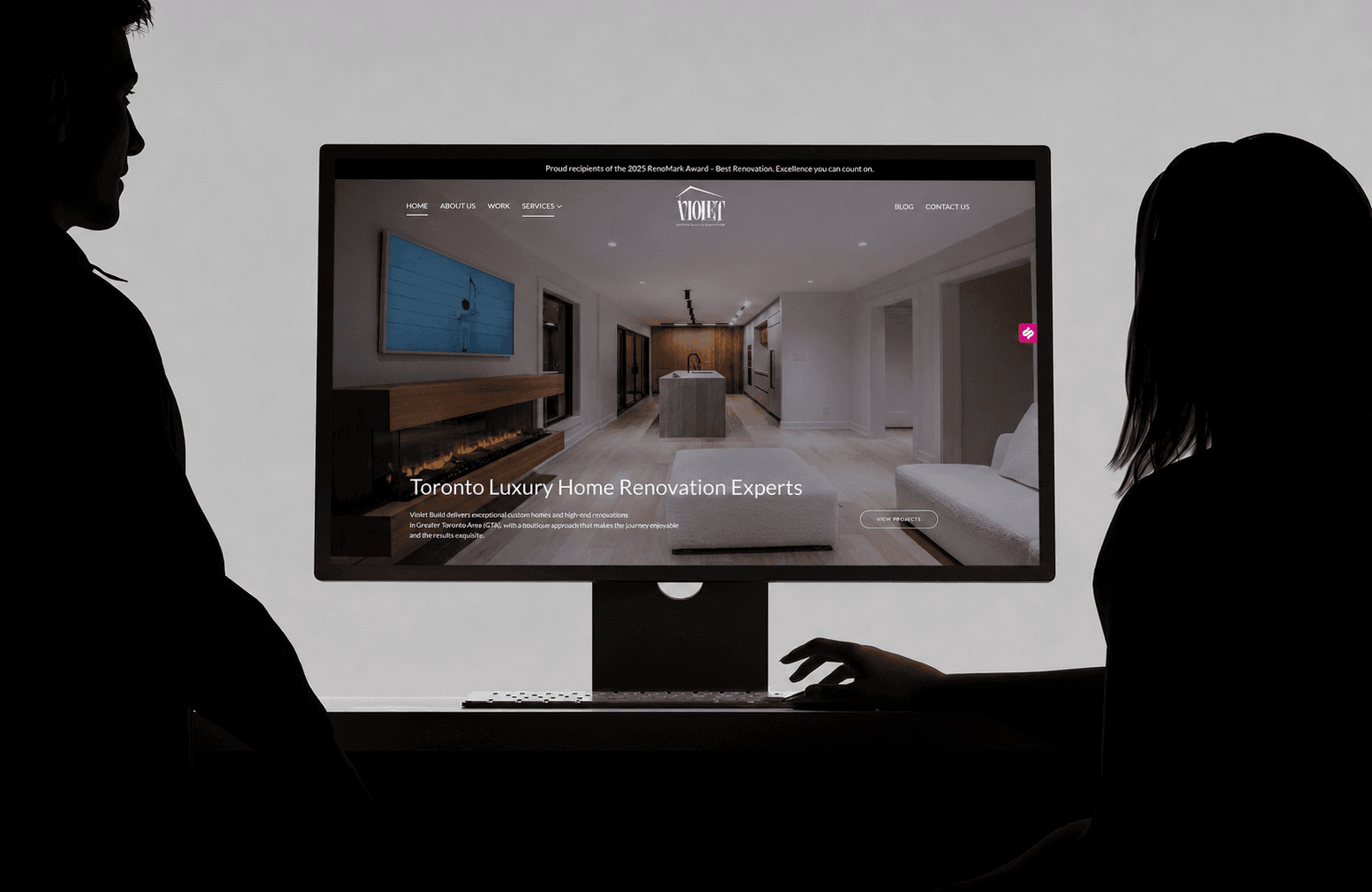 Violet Build - Toronto Renovations website preview